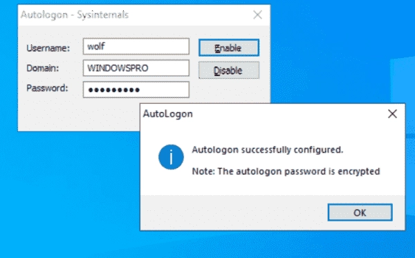 How to Enable Windows Auto-Login Without a Password