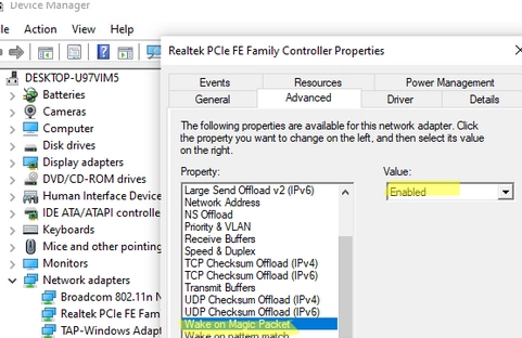 Step-by-step Guide to Enabling and Configuring Wake-on-LAN (WoL) in Windows