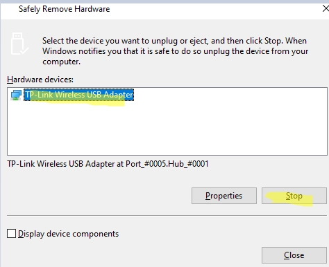 How to Remove a Specific Device from the Windows Safely Remove Hardware List