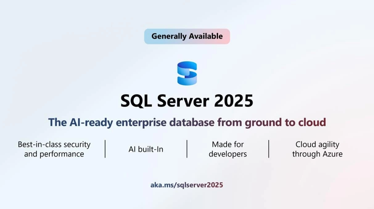 Microsoft Unveils SQL Server 2025: Introducing Fabric Databases and the New Azure DocumentDB