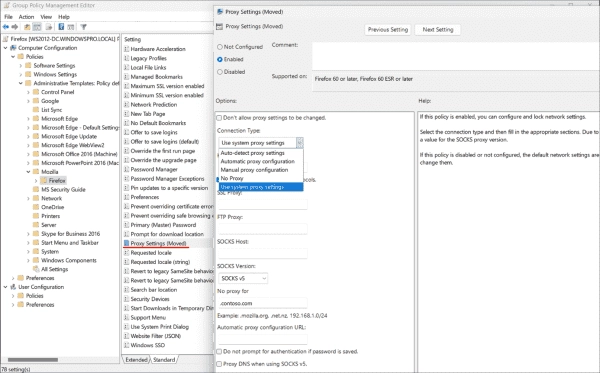 Step-by-Step Guide to Configure Firefox Proxy Settings Using Group Policy
