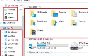 How to Hide Library and Special Folders from File Explorer on Windows