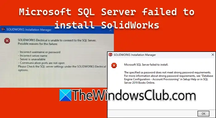 Troubleshooting Guide: Why Microsoft SQL Server Fails to Install SolidWorks and How to Fix It